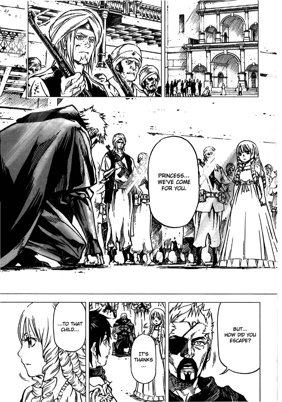 Page 12 Chapter 10 Kiba no Tabishounin ~The Arms Peddler~
