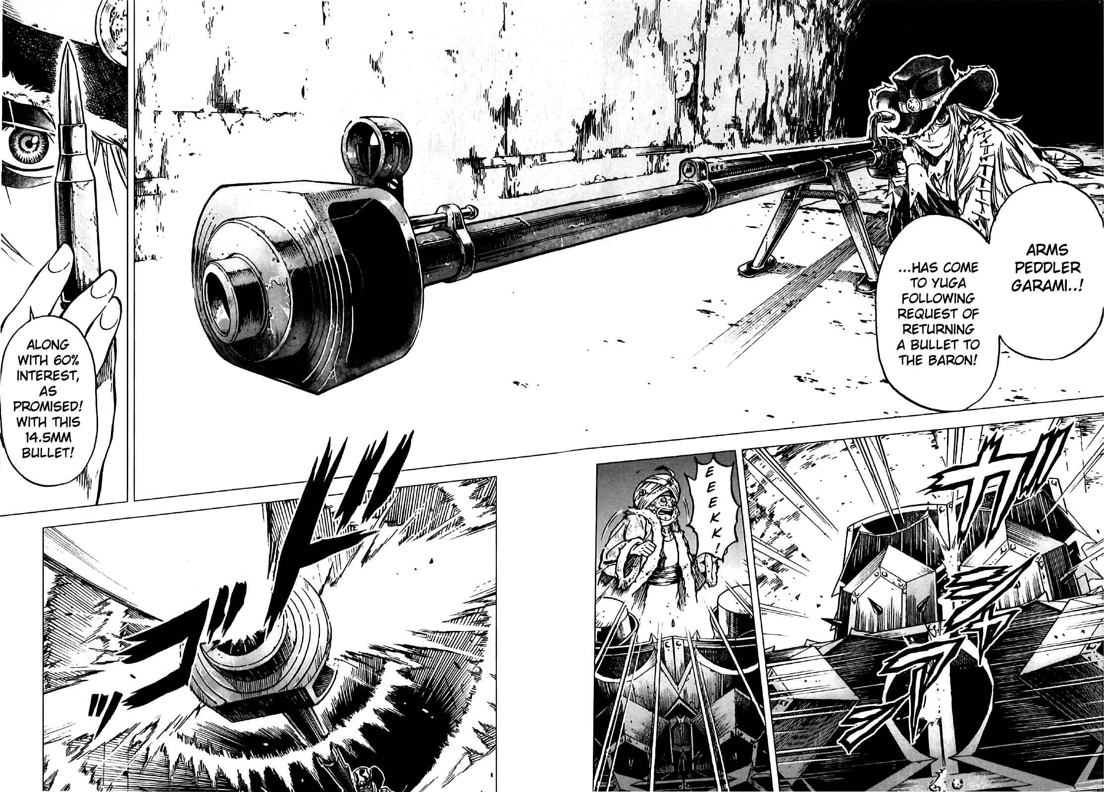 Page 22 Chapter 10 Kiba no Tabishounin ~The Arms Peddler~