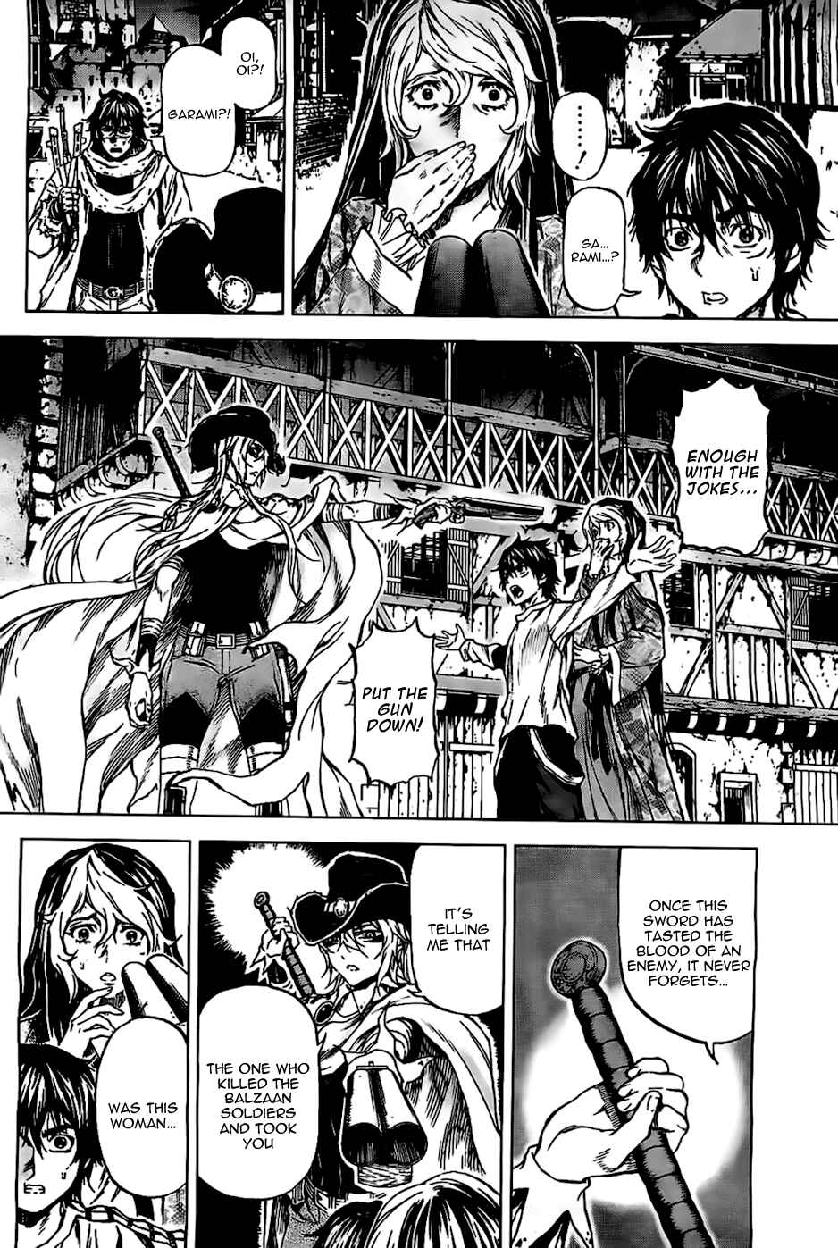 Page 11 Chapter 51 Kiba no Tabishounin ~The Arms Peddler~