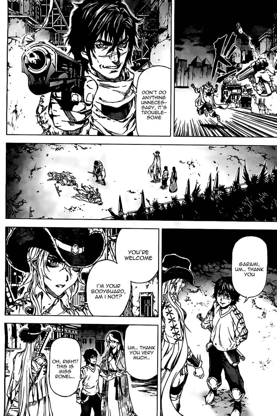 Page 9 Chapter 51 Kiba no Tabishounin ~The Arms Peddler~