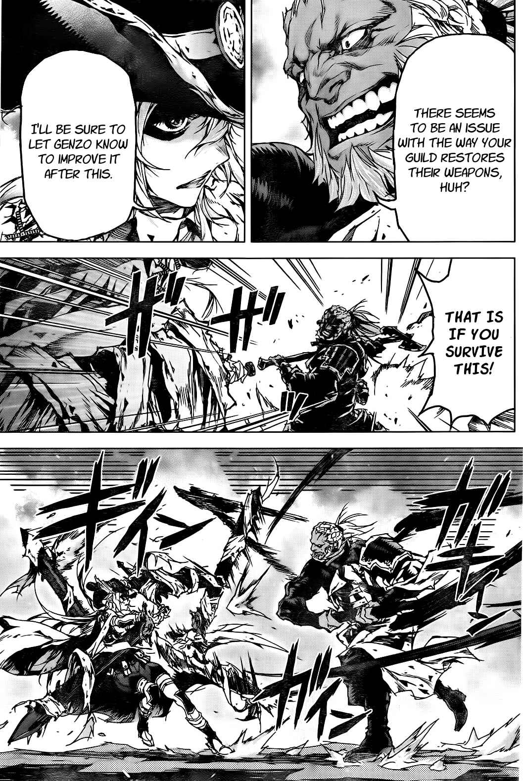 Page 18 Chapter 58 Kiba no Tabishounin ~The Arms Peddler~