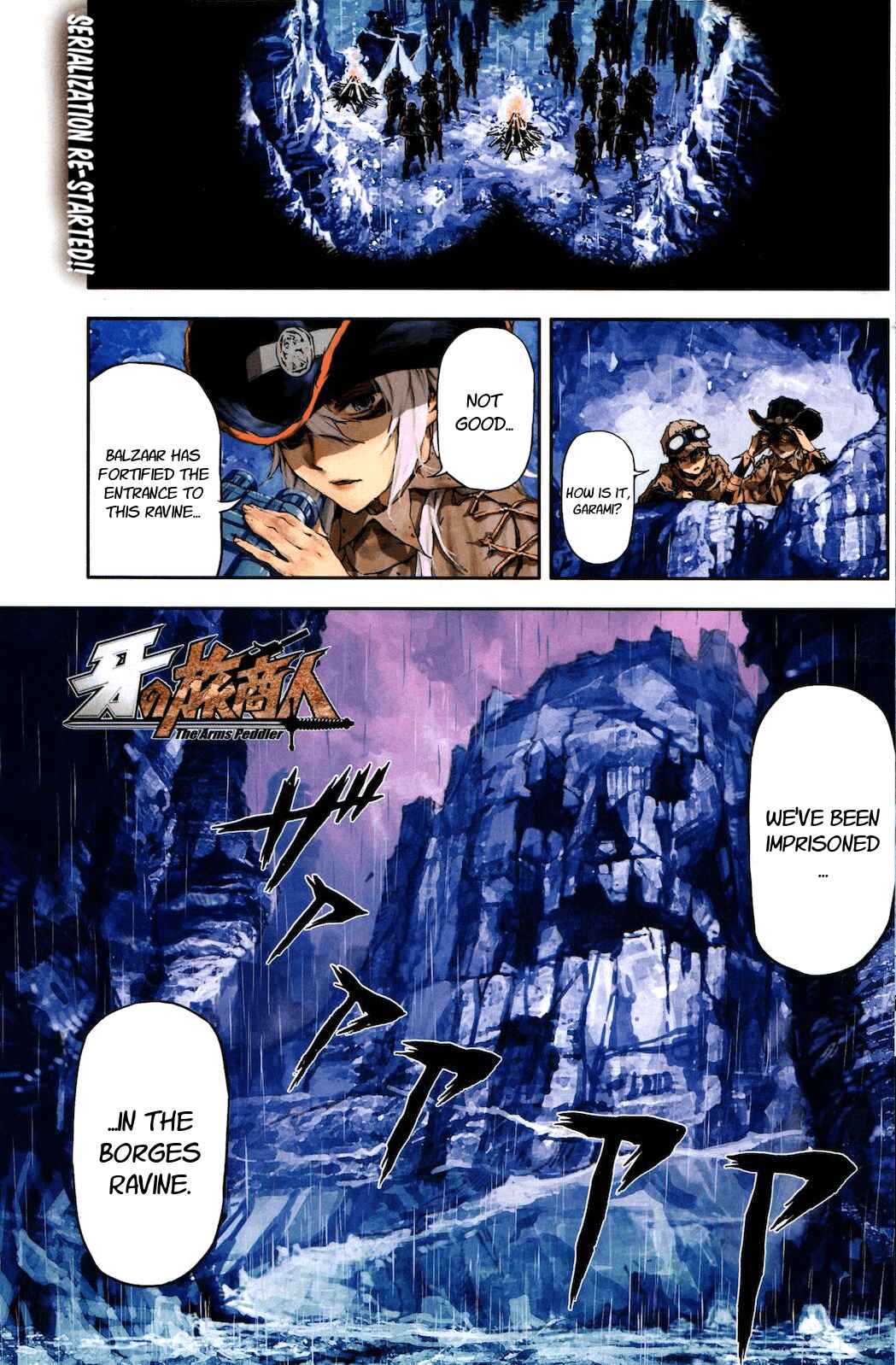Page 1 Chapter 57 Kiba no Tabishounin ~The Arms Peddler~
