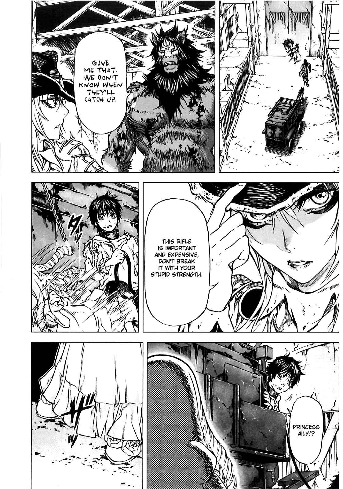 Page 10 Chapter 12 Kiba no Tabishounin ~The Arms Peddler~