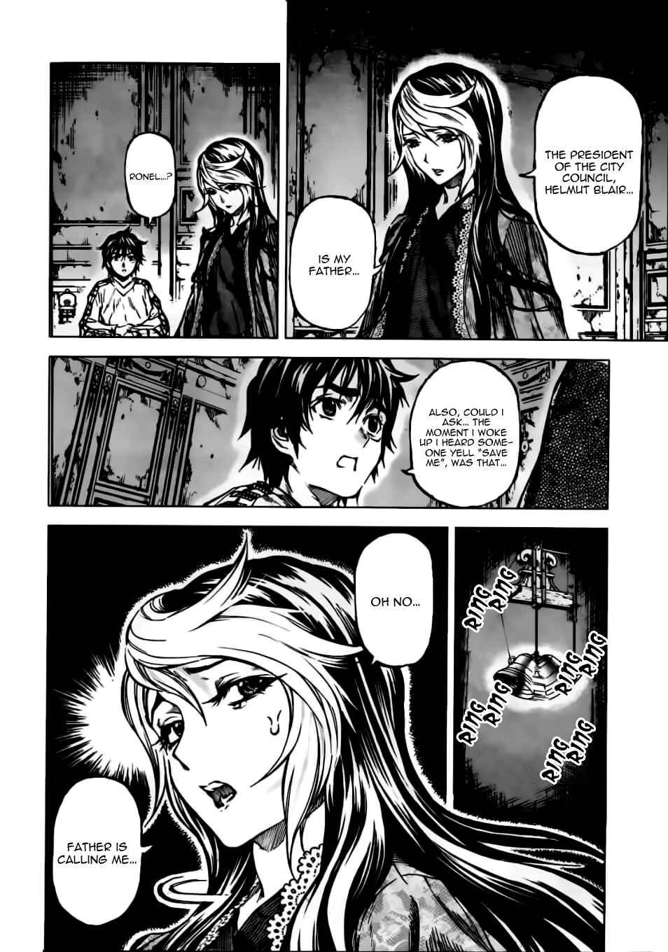 Page 14 Chapter 46 Kiba no Tabishounin ~The Arms Peddler~