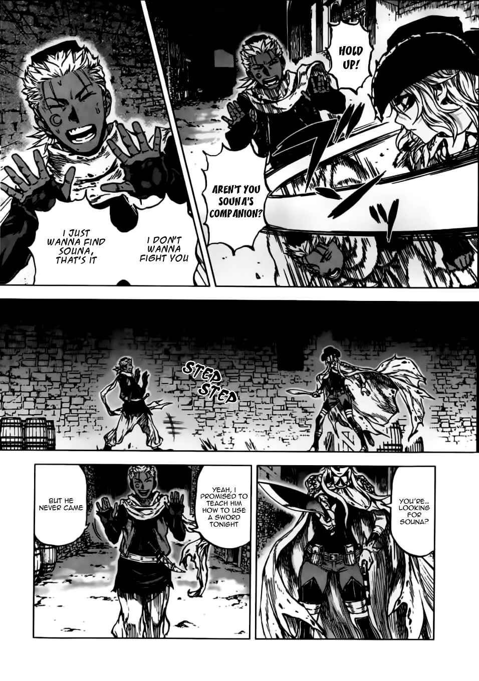 Page 8 Chapter 46 Kiba no Tabishounin ~The Arms Peddler~