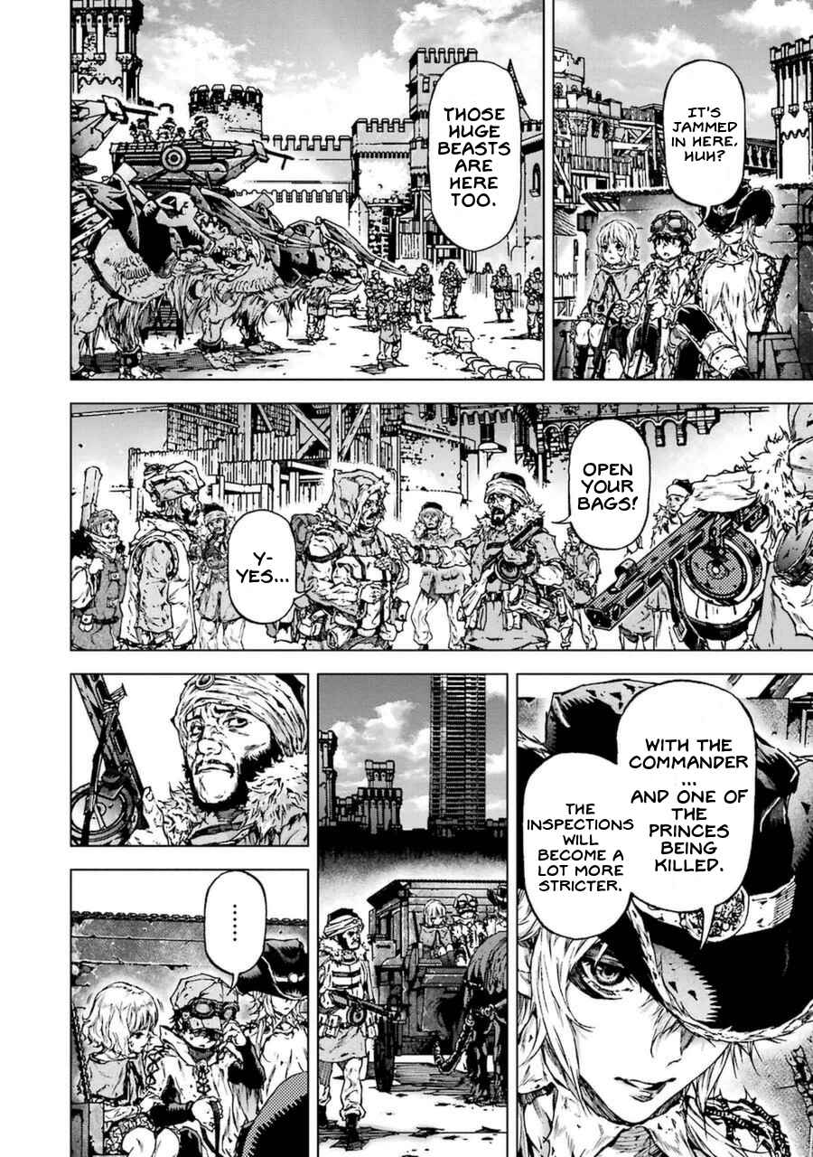 Page 16 Chapter 55 Kiba no Tabishounin ~The Arms Peddler~