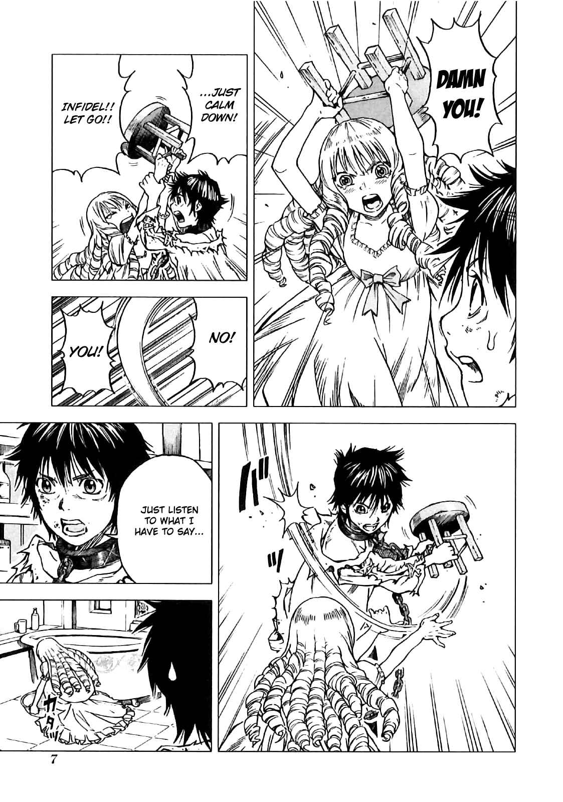 Page 10 Chapter 8 Kiba no Tabishounin ~The Arms Peddler~