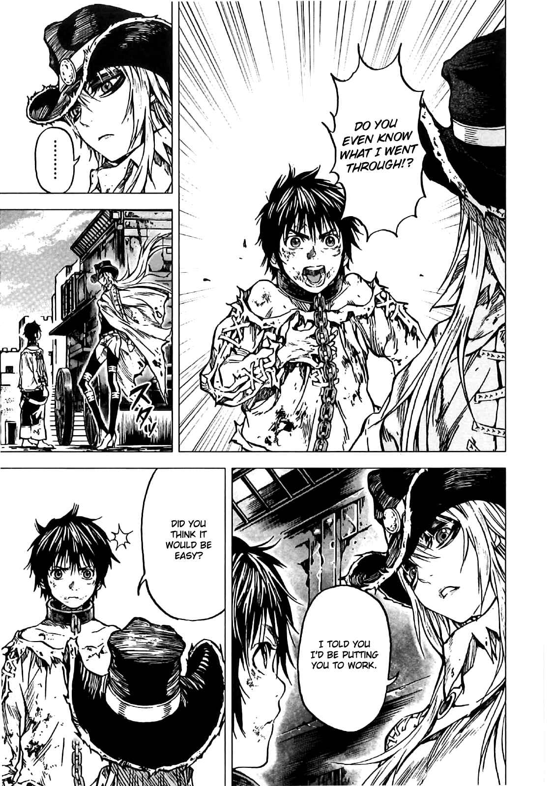 Page 12 Chapter 11 Kiba no Tabishounin ~The Arms Peddler~
