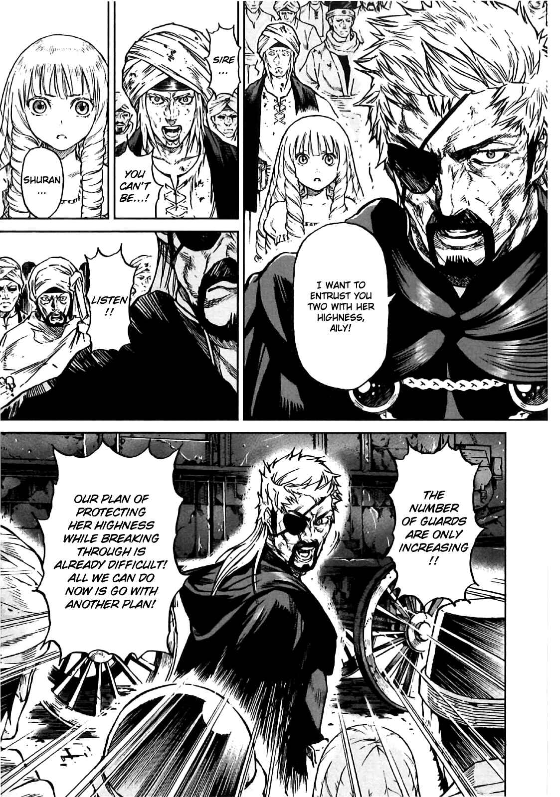 Page 16 Chapter 11 Kiba no Tabishounin ~The Arms Peddler~