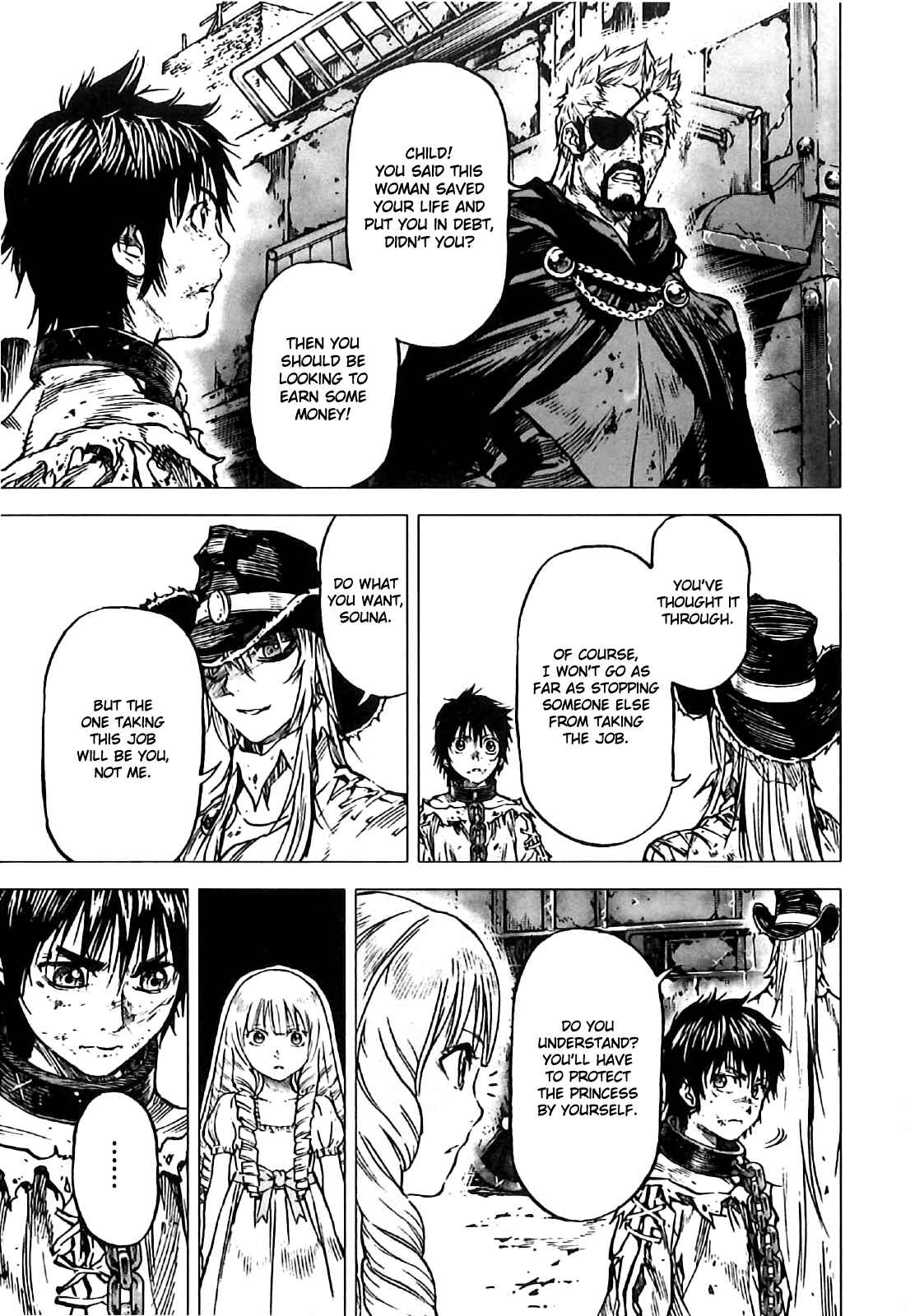 Page 18 Chapter 11 Kiba no Tabishounin ~The Arms Peddler~