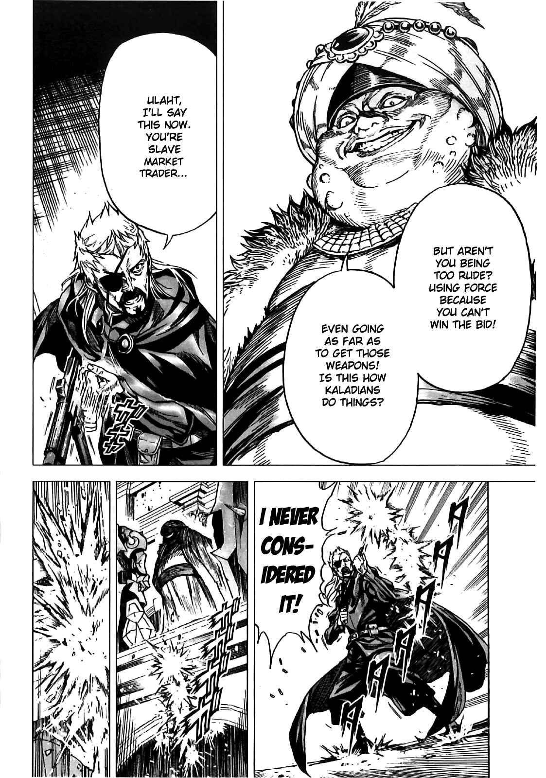 Page 8 Chapter 9 Kiba no Tabishounin ~The Arms Peddler~