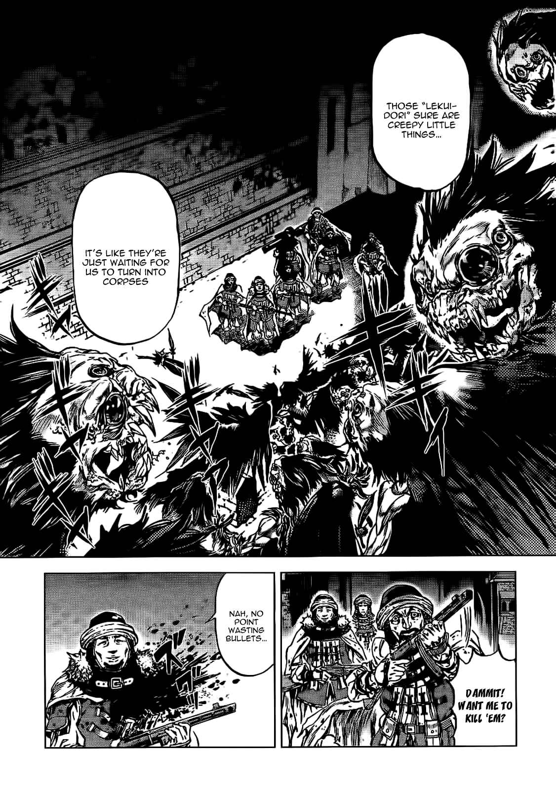 Page 13 Chapter 48 Kiba no Tabishounin ~The Arms Peddler~
