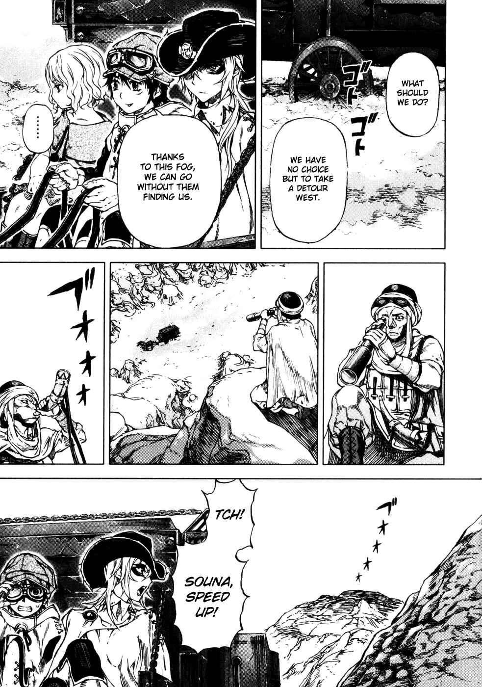 Page 9 Chapter 21 Kiba no Tabishounin ~The Arms Peddler~