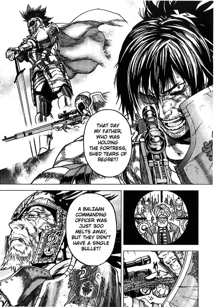 Page 13 Chapter 3 Kiba no Tabishounin ~The Arms Peddler~