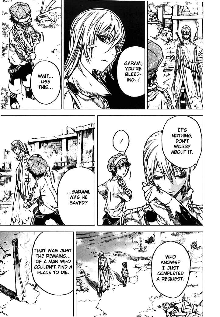 Page 24 Chapter 3 Kiba no Tabishounin ~The Arms Peddler~