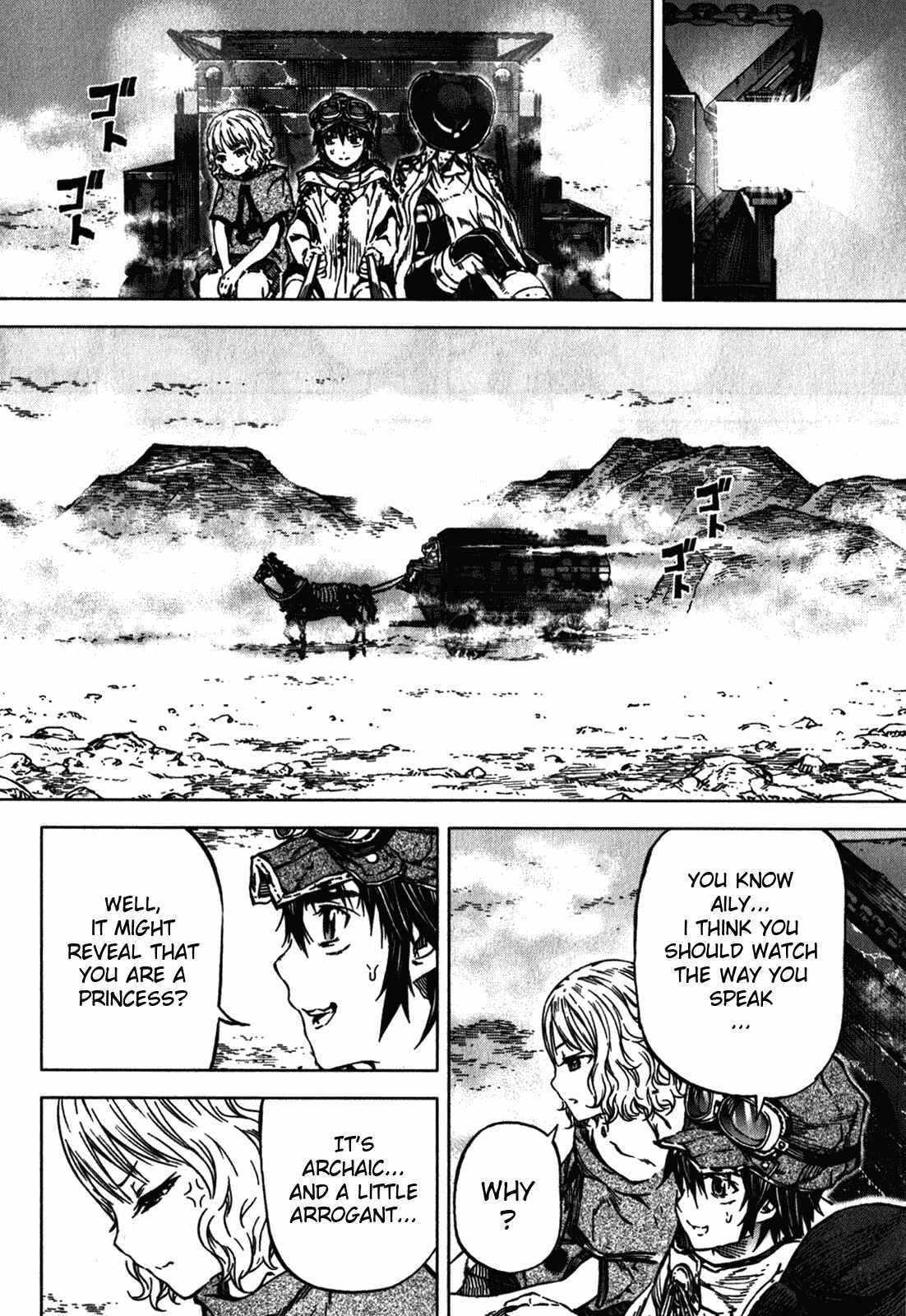 Page 10 Chapter 37 Kiba no Tabishounin ~The Arms Peddler~