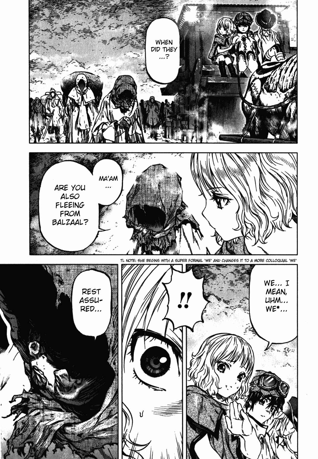 Page 13 Chapter 37 Kiba no Tabishounin ~The Arms Peddler~