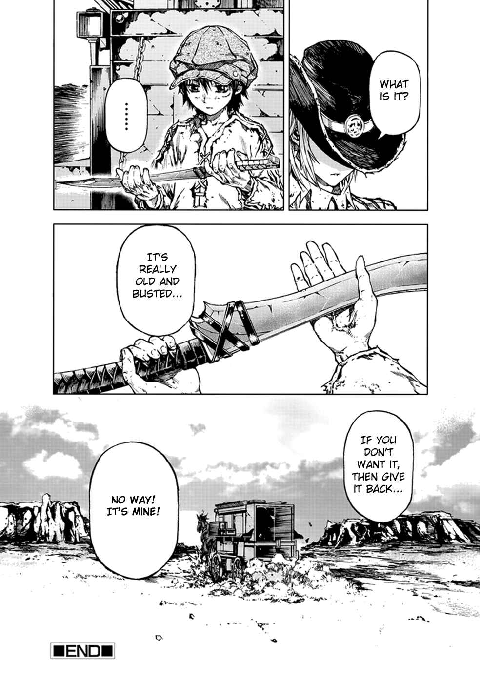 Page 27 Chapter 22.5 Kiba no Tabishounin ~The Arms Peddler~