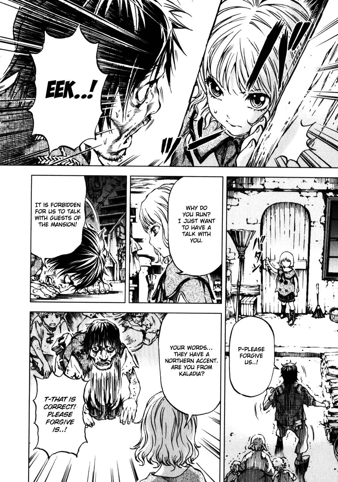 Page 12 Chapter 25 Kiba no Tabishounin ~The Arms Peddler~