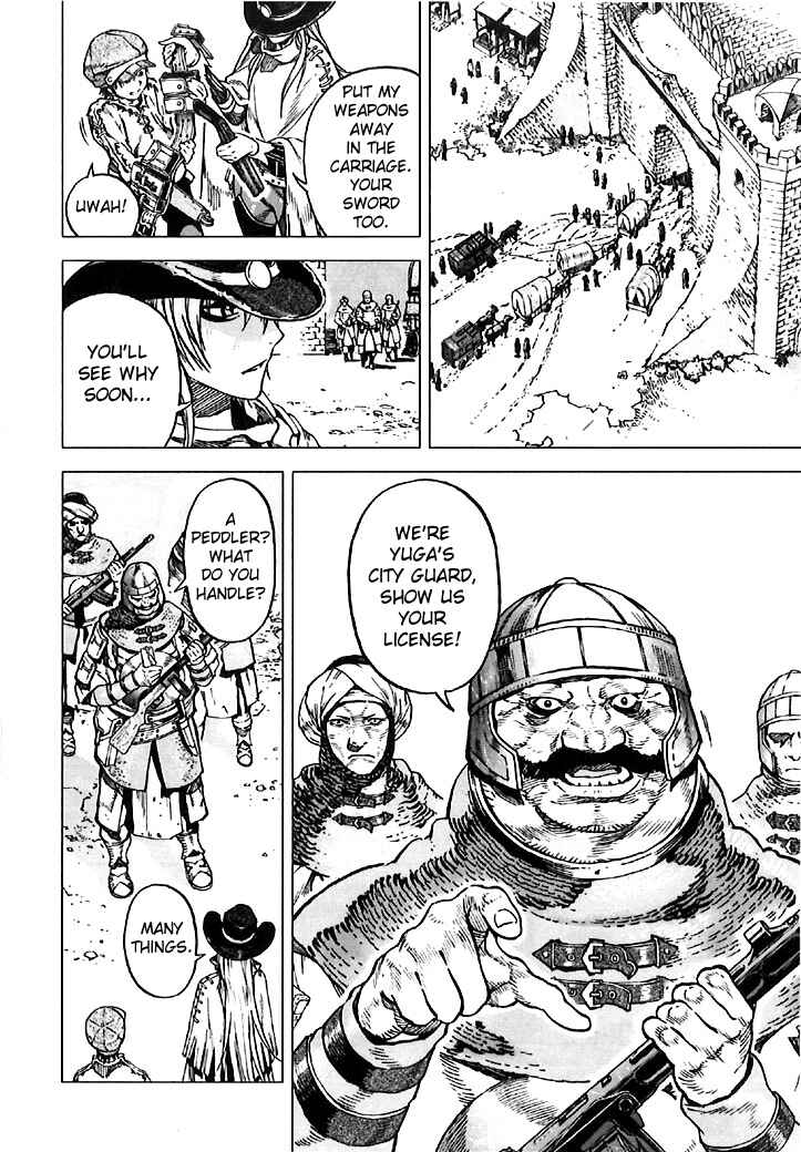 Page 10 Chapter 4 Kiba no Tabishounin ~The Arms Peddler~