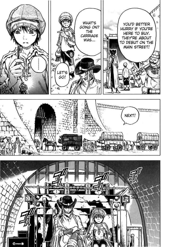 Page 13 Chapter 4 Kiba no Tabishounin ~The Arms Peddler~