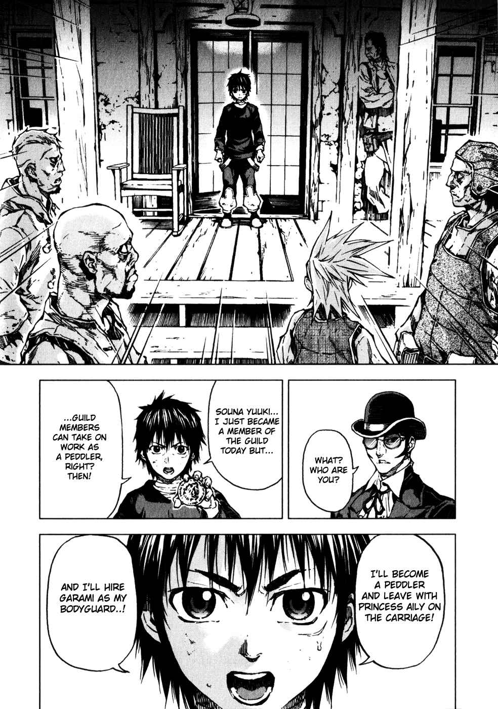Page 10 Chapter 18 Kiba no Tabishounin ~The Arms Peddler~