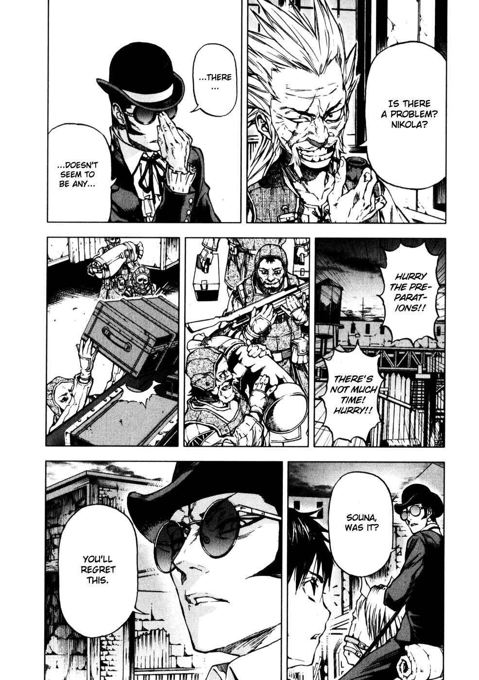 Page 12 Chapter 18 Kiba no Tabishounin ~The Arms Peddler~