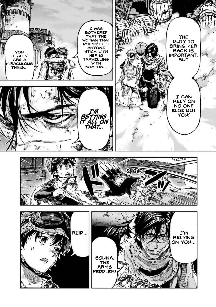 Page 13 Chapter 56 Kiba no Tabishounin ~The Arms Peddler~