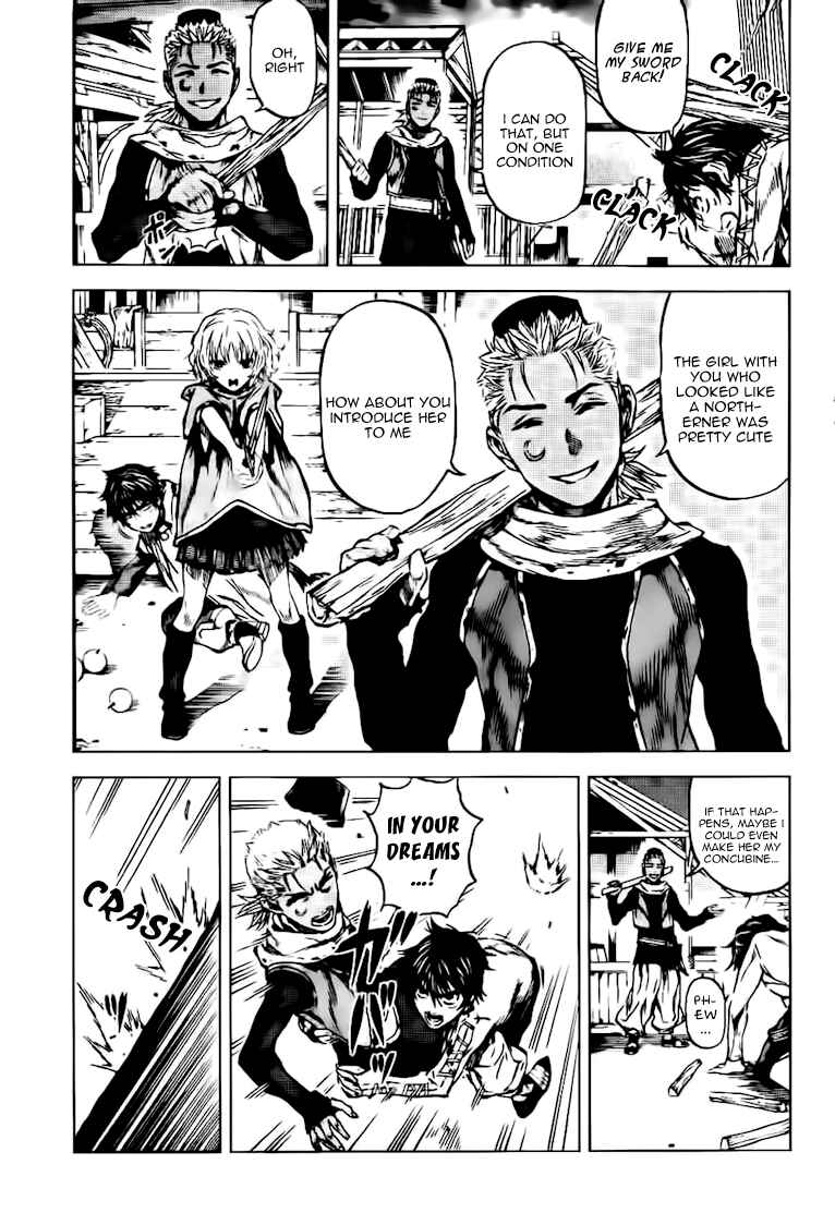 Page 11 Chapter 43 Kiba no Tabishounin ~The Arms Peddler~
