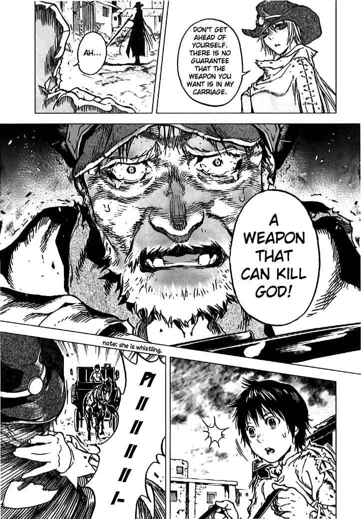 Page 13 Chapter 2 Kiba no Tabishounin ~The Arms Peddler~