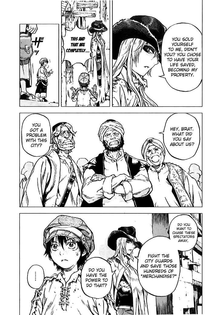 Page 4 Chapter 5 Kiba no Tabishounin ~The Arms Peddler~
