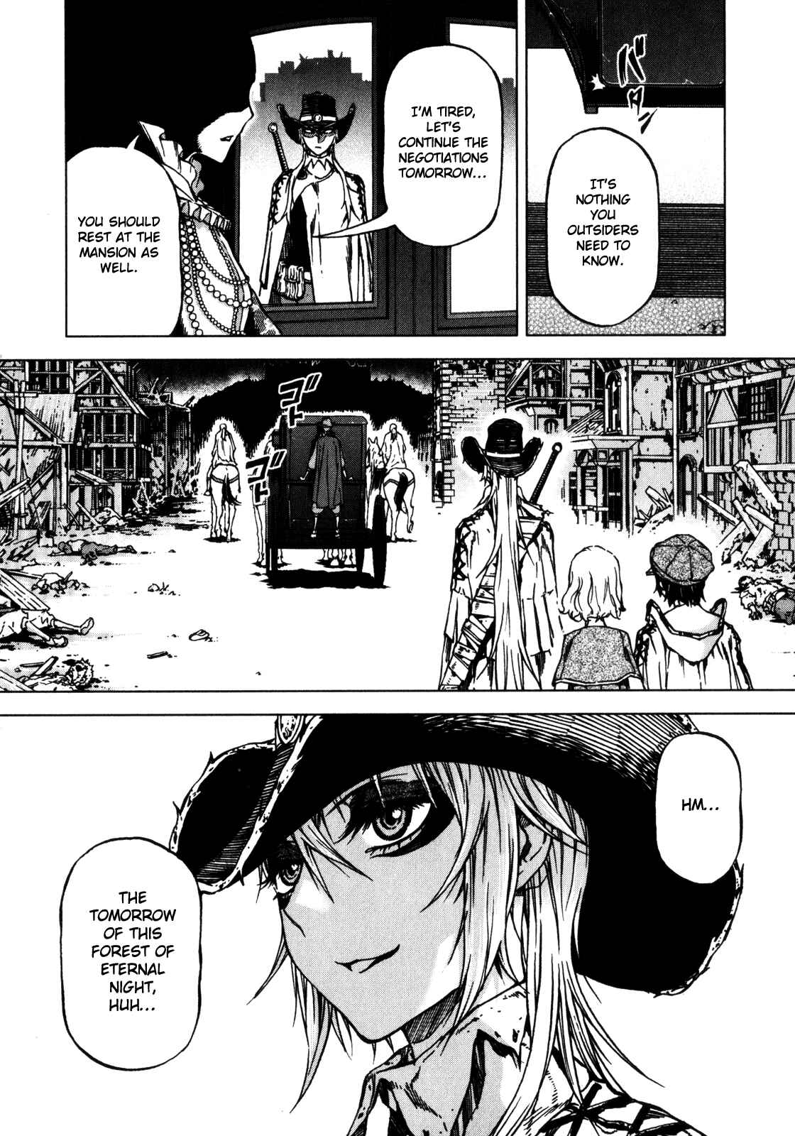 Page 10 Chapter 24 Kiba no Tabishounin ~The Arms Peddler~