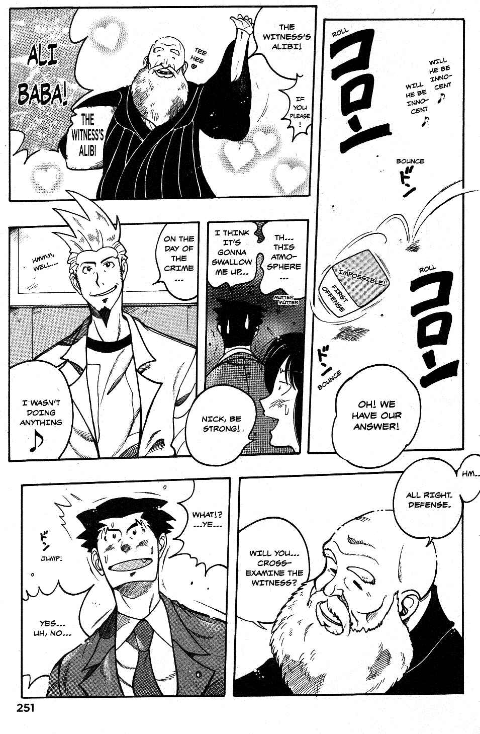 Page 11 Chapter 17 Gyakuten Saiban Official Anthology Comic: Naruhodou-hen