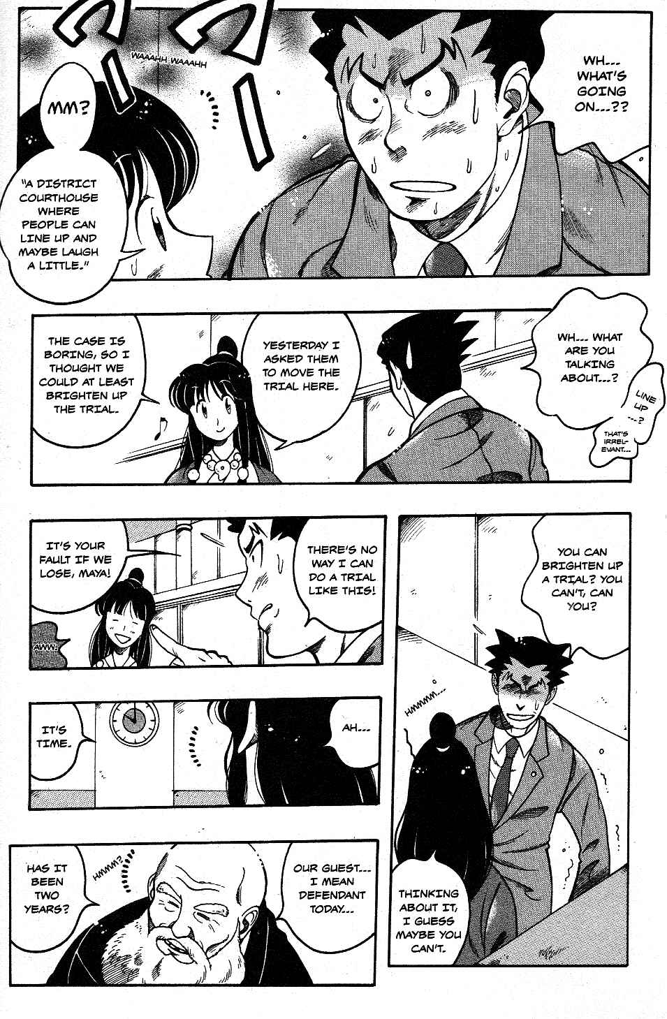 Page 9 Chapter 17 Gyakuten Saiban Official Anthology Comic: Naruhodou-hen