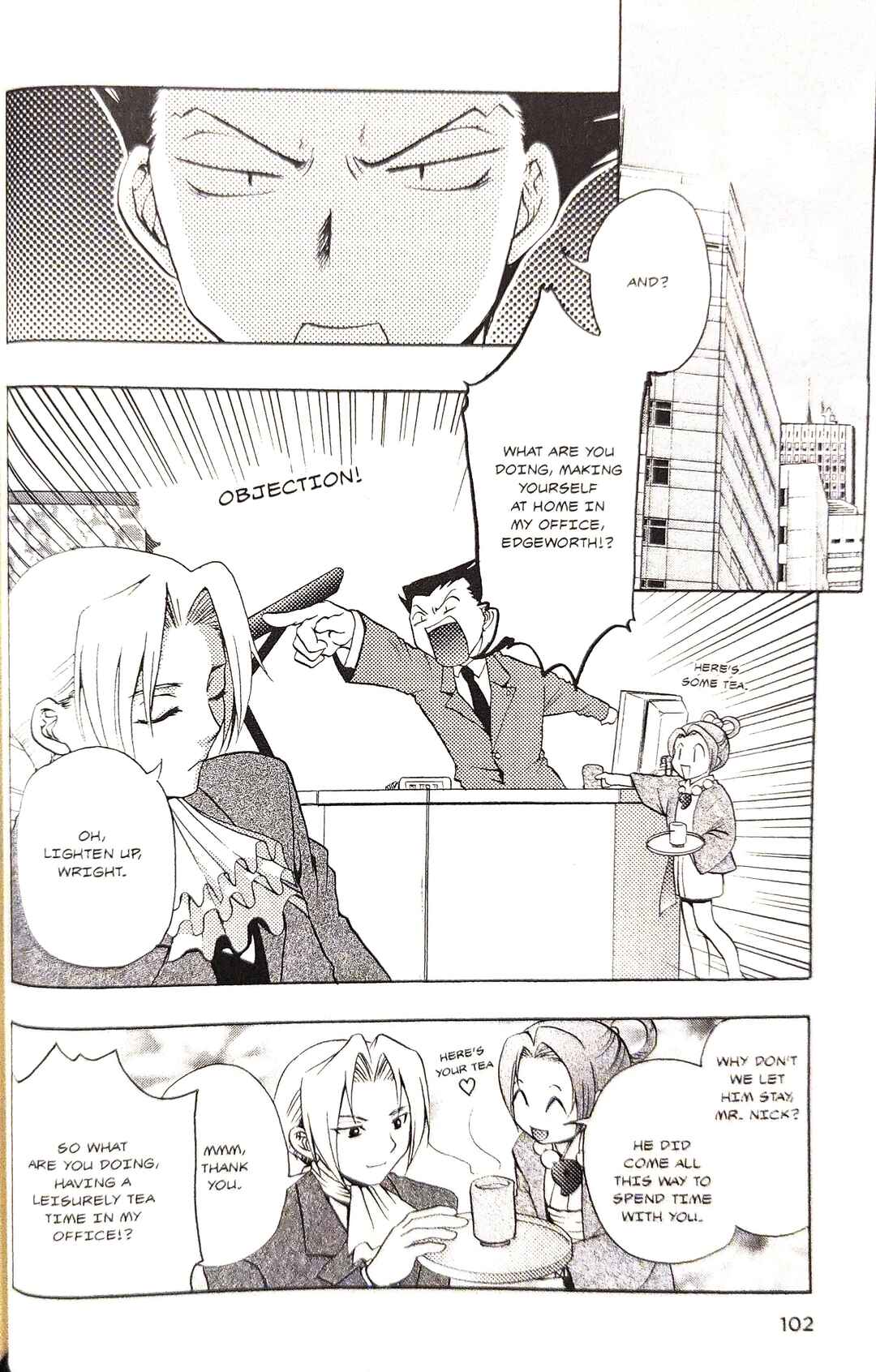 Page 4 Chapter 6 Gyakuten Saiban Official Anthology Comic: Naruhodou-hen