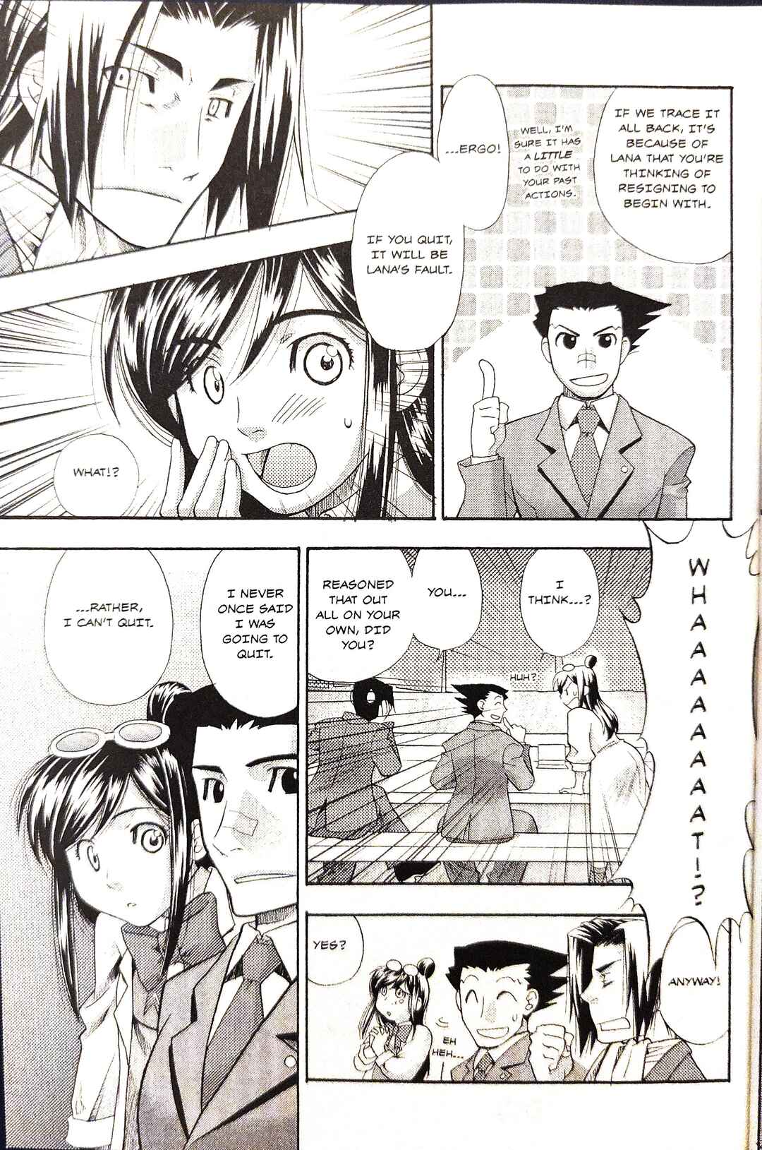 Page 19 Chapter 1 Gyakuten Saiban Official Anthology Comic: Naruhodou-hen