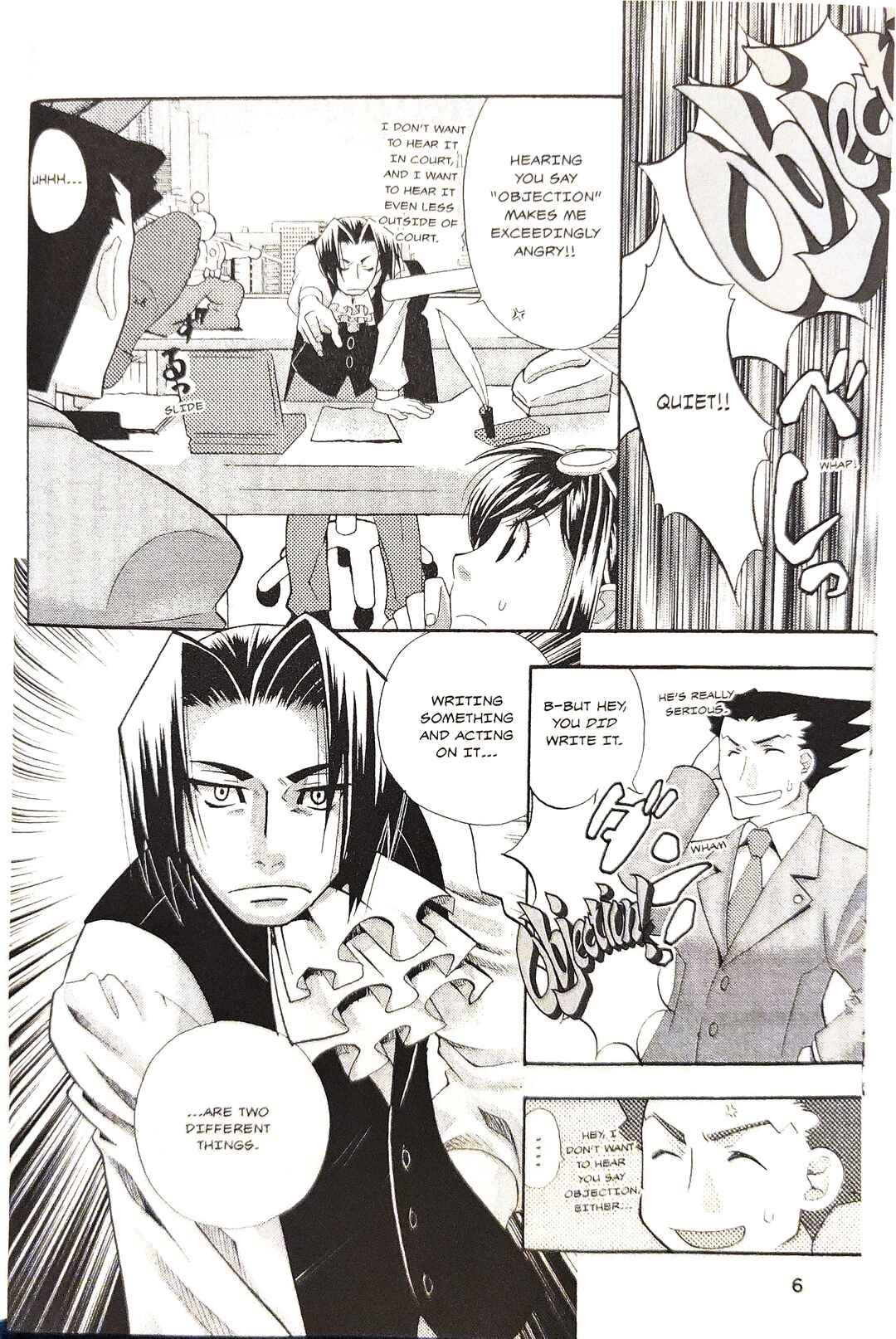 Page 8 Chapter 1 Gyakuten Saiban Official Anthology Comic: Naruhodou-hen