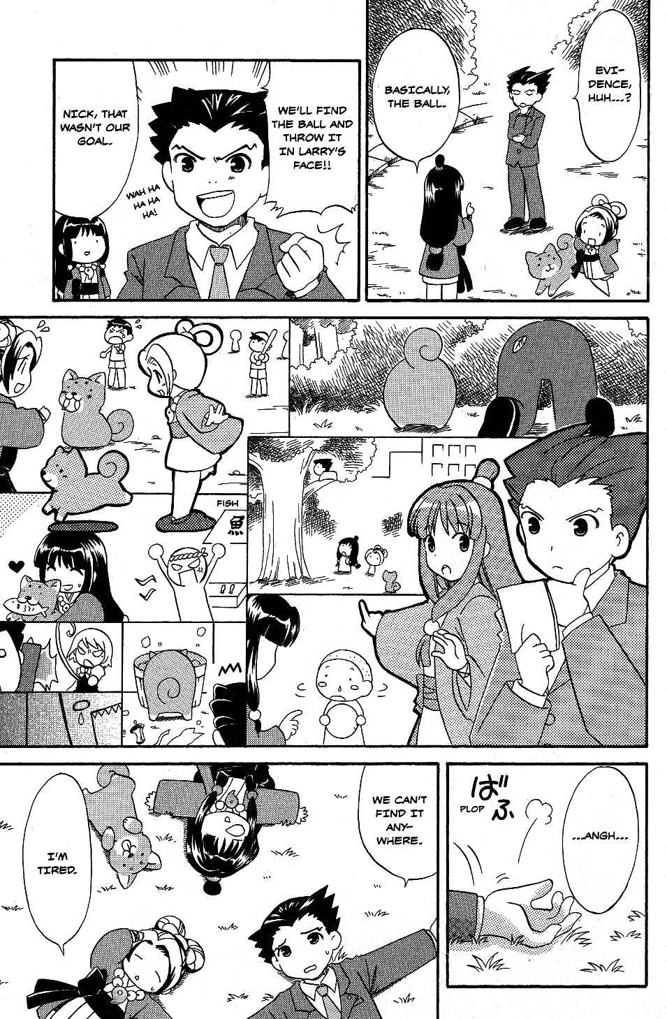 Page 9 Chapter 15 Gyakuten Saiban Official Anthology Comic: Naruhodou-hen