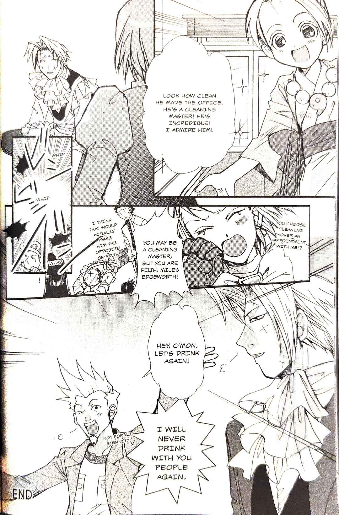 Page 14 Chapter 8 Gyakuten Saiban Official Anthology Comic: Naruhodou-hen
