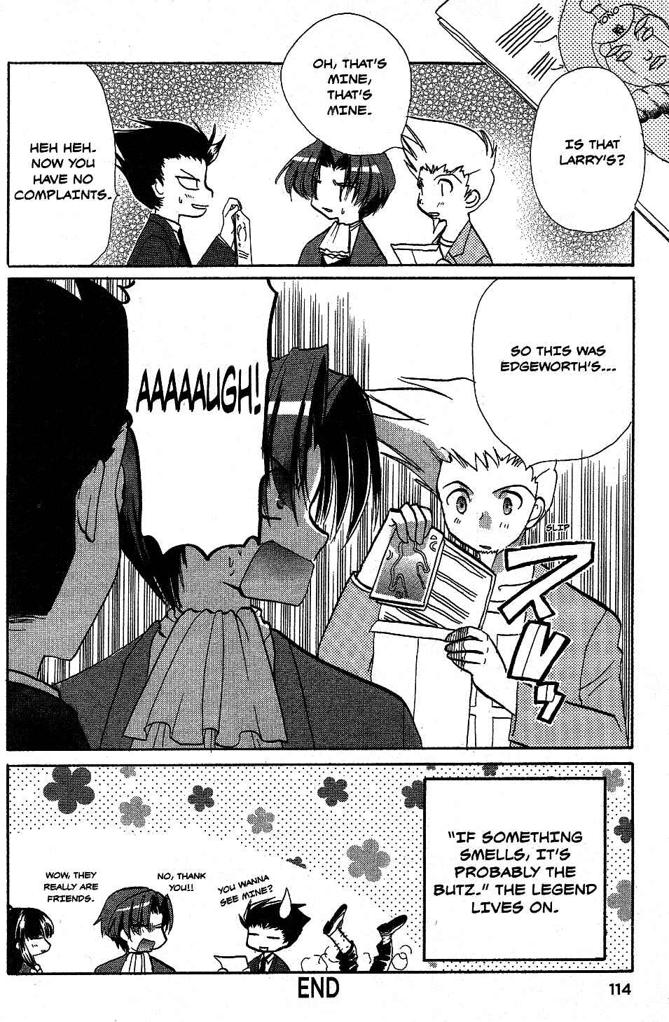 Page 12 Chapter 6 Gyakuten Saiban Official Anthology Comic: Naruhodou-hen