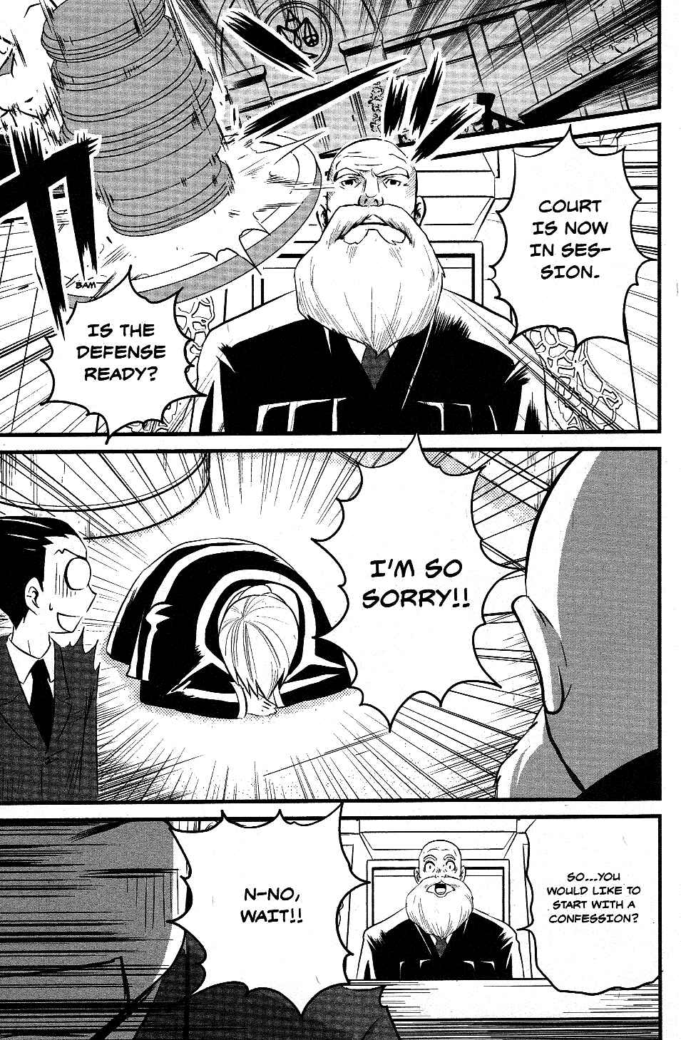 Page 11 Chapter 3 Gyakuten Saiban Official Anthology Comic: Naruhodou-hen