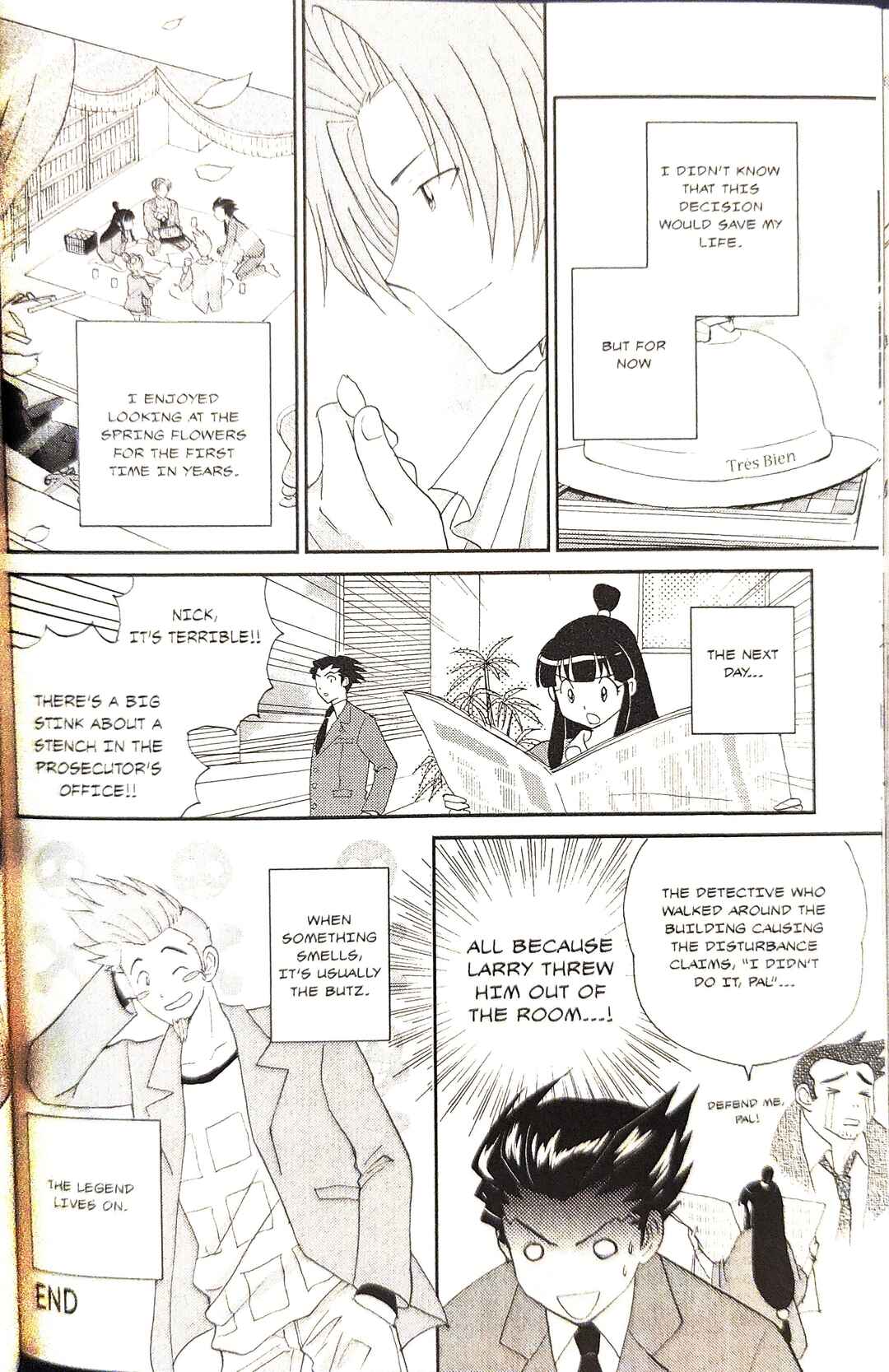Page 8 Chapter 13 Gyakuten Saiban Official Anthology Comic: Naruhodou-hen