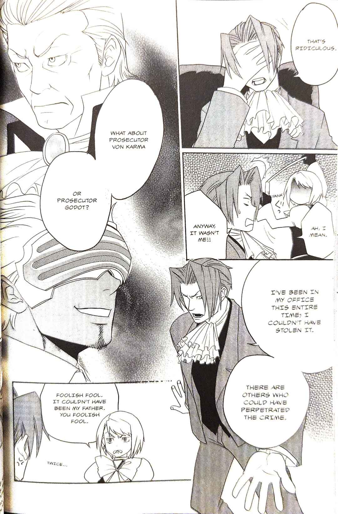 Page 6 Chapter 19 Gyakuten Saiban Official Anthology Comic: Naruhodou-hen