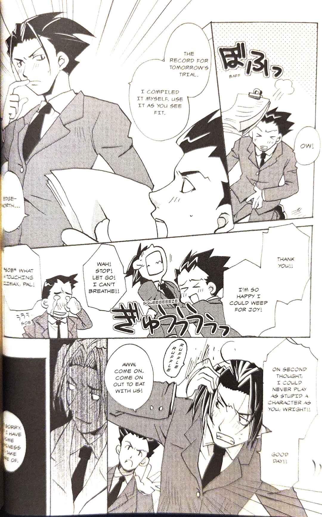 Page 10 Chapter 5 Gyakuten Saiban Official Anthology Comic: Naruhodou-hen