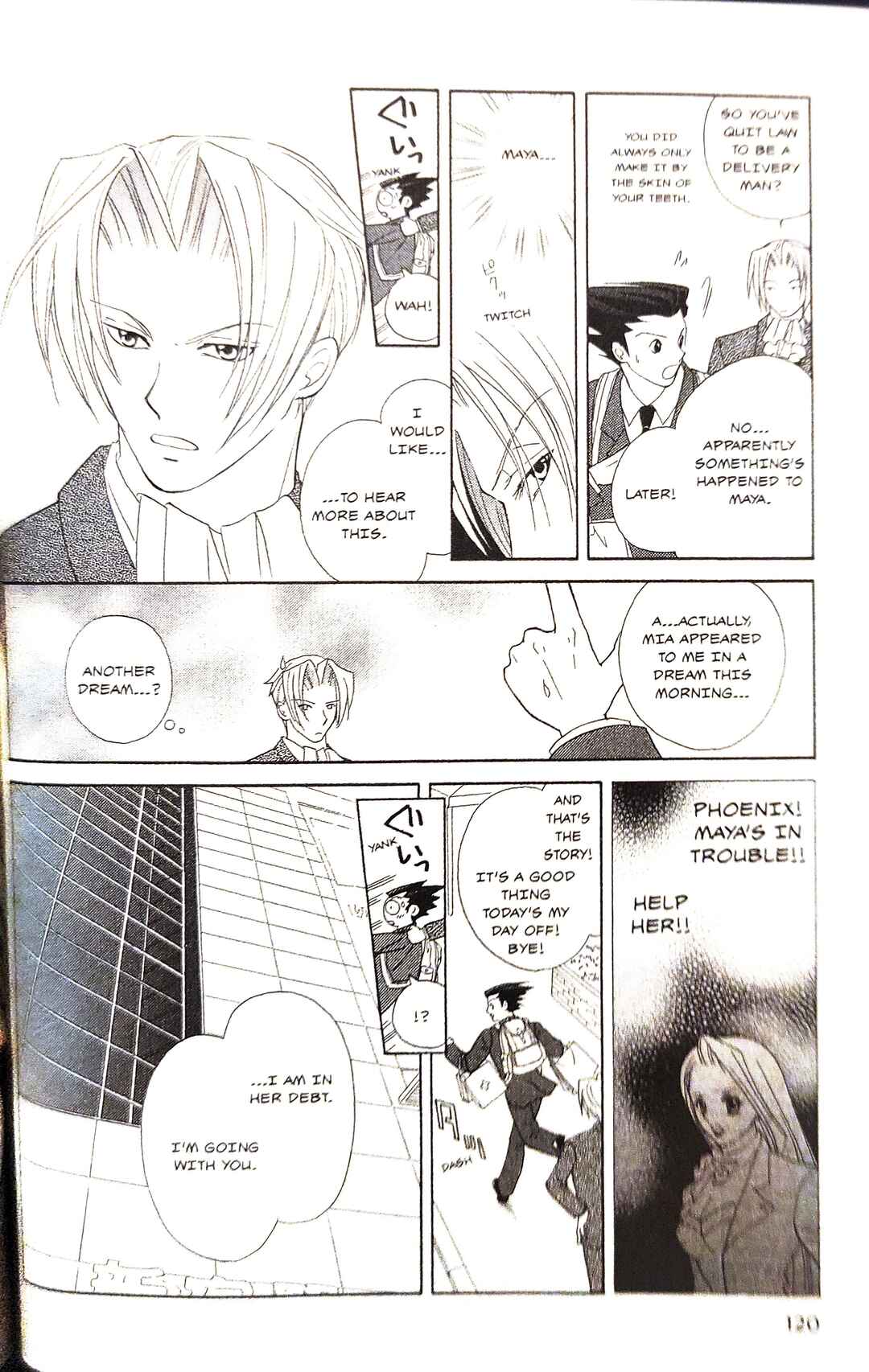 Page 6 Chapter 7 Gyakuten Saiban Official Anthology Comic: Naruhodou-hen