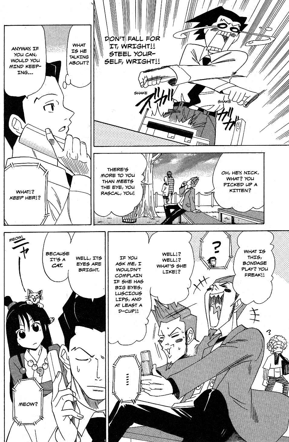 Page 10 Chapter 9 Gyakuten Saiban Official Anthology Comic: Naruhodou-hen