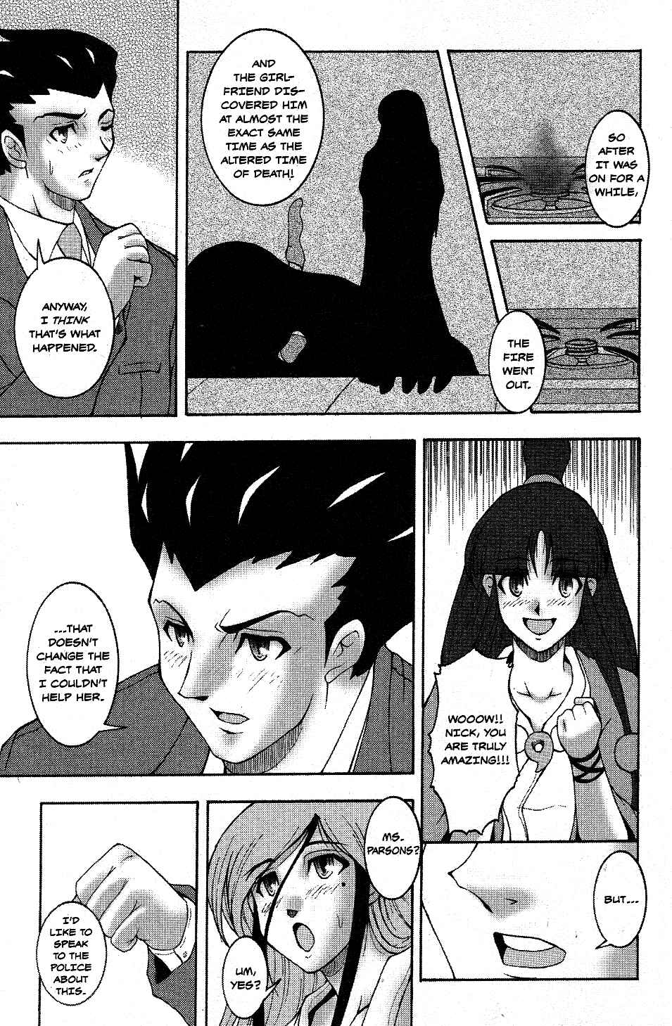 Page 13 Chapter 2 Gyakuten Saiban Official Anthology Comic: Naruhodou-hen