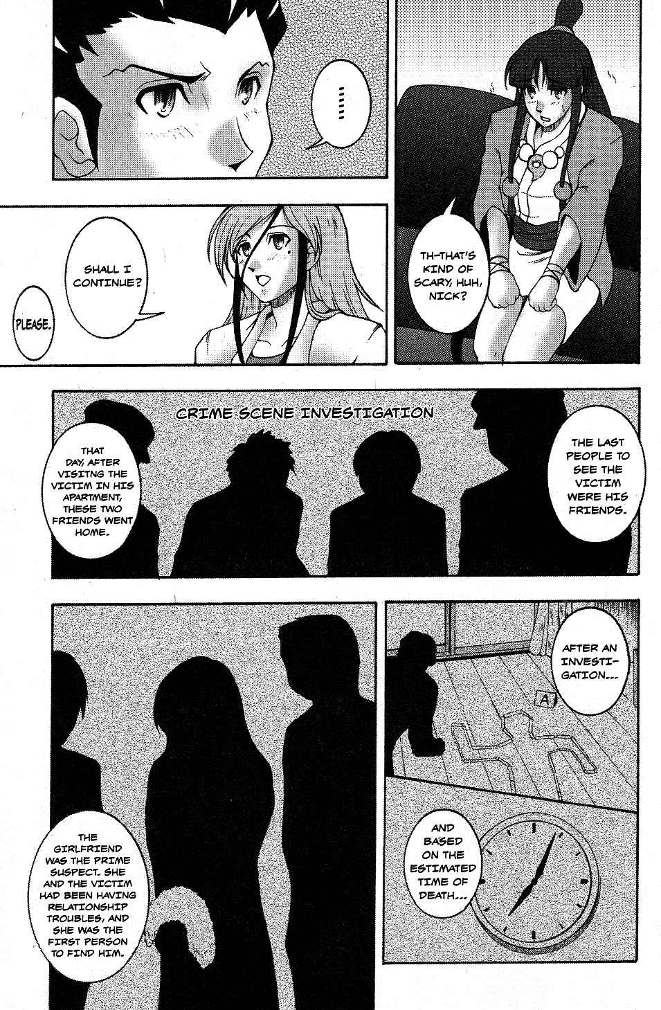 Page 7 Chapter 2 Gyakuten Saiban Official Anthology Comic: Naruhodou-hen