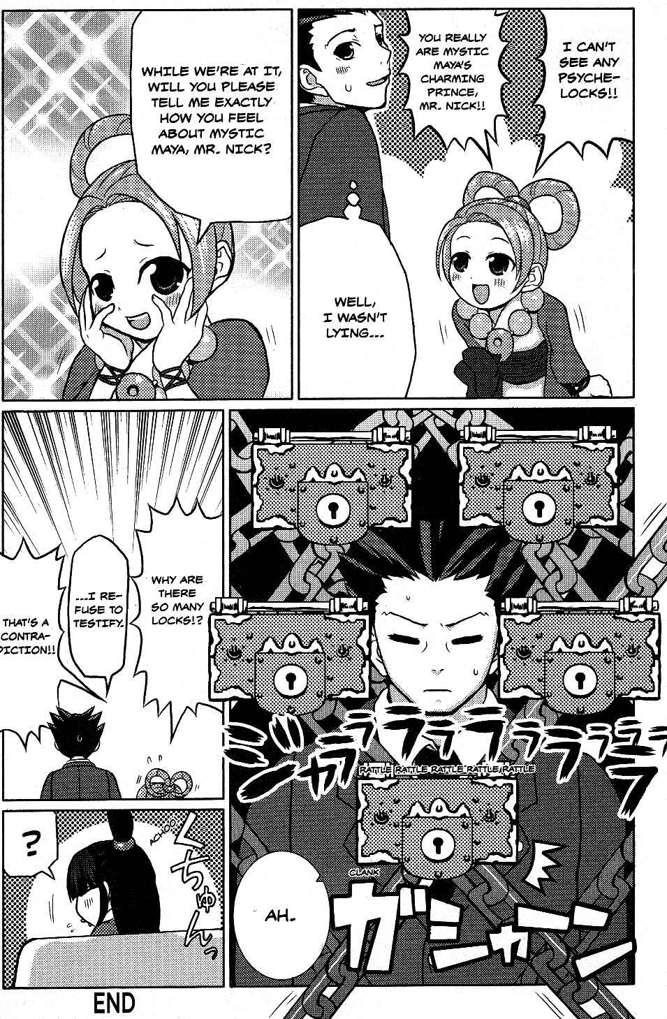 Page 12 Chapter 8 Gyakuten Saiban Official Anthology Comic: Naruhodou-hen