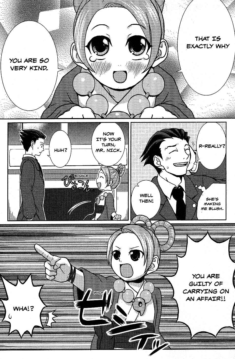 Page 9 Chapter 8 Gyakuten Saiban Official Anthology Comic: Naruhodou-hen